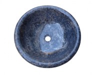 Marbre Claros Noir Vasque Modèle Encastrer