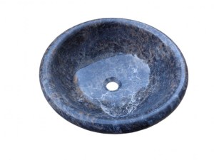 Marbre Claros Noir Vasque Modèle Encastrer