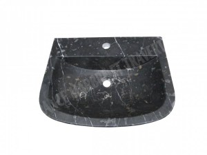 Marbre Noir Evier 56x46 cm