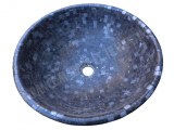 Marbre Noir Vasque Modèle Bol Mosaique