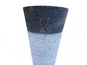 Marbre Noir Piédestal Vasque