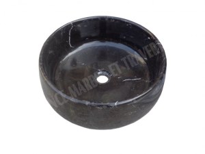 Marbre Noir Piédestal Vasque