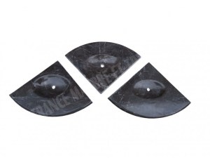 Marbre Porte Savone Noir 20x20 cm