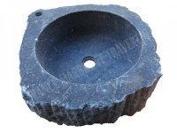 Marbre Noir Vasque Lave Main Angle 45x45 cm