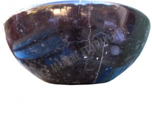 Marbre Noir Vasque Modèle Bol