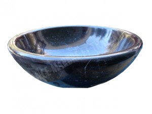 Marbre Noir Vasque Modèle Bol