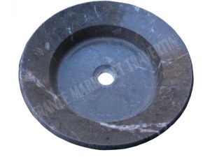 Marbre Noir Vasque Modèle Coupelle