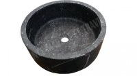 Marbre Noir Vasque Modèle Cylindre