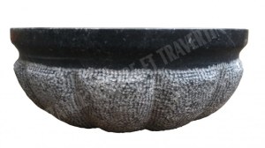 Marbre Noir Vasque Modèle Melon