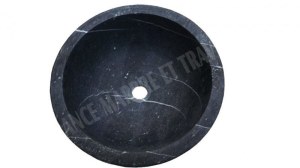 Marbre Noir Vasque Modèle Melon