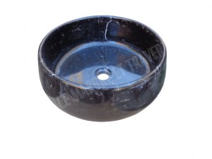 Marbre Noir Vasque Modèle Verre