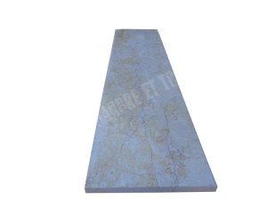 Marbre Rosalia Beige Marche D'escalier 150x37 cm