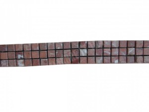 Marbre Frise Rouge 30,5x5 cm