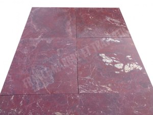Marbre Ruby Rouge 60x60 cm