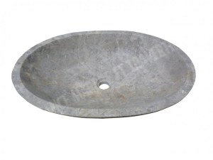 Marbre Silver Shadow Vasque Ovale 65x45 cm