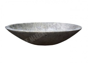 Marbre Silver Shadow Vasque Ovale 65x45 cm