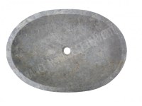 Marbre Silver Shadow Vasque Ovale 65x45 cm