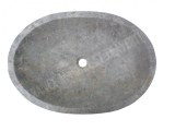 Marbre Silver Shadow Vasque Ovale 65x45 cm