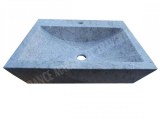 Marbre Silver Shadow Évier 50x40 cm