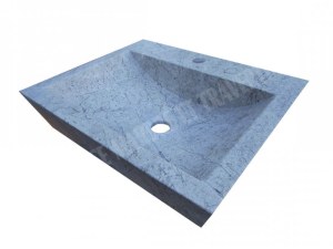 Marbre Silver Shadow Évier 50x40 cm