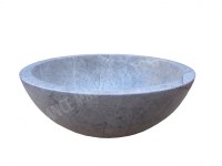 Marbre Silver Shadow Vasque Modèle Bol