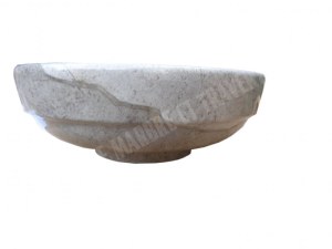 Marbre Silver Shadow Vasque Modèle Étage