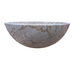 Marbre Silver Shadow Vasque Modèle Bol