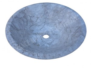 Marbre Silver Shadow Vasque Modèle Conique