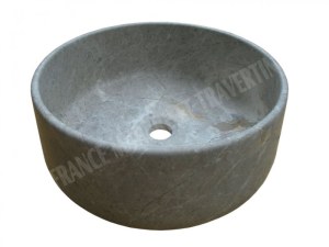 Marbre Silver Shadow Vasque Verre