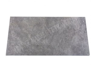 Marbre Sirius Gris Couvertine 1 bord Ogee 30x60 cm