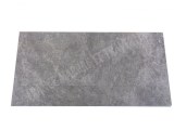 Marbre Sirius Gris Couvertine 1 bord Ogee 30x60 cm
