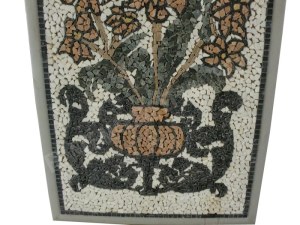 Marbre Tableau Mosaique Fleur 60x90 cm