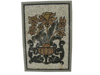 Marbre Tableau Mosaique Fleur 60x90 cm