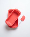 DESTOCKAGE : KITS DE PÂTISSERIE SILICONE ROUGE (2 MOULES + 1 MARYSE) – 816 PIÈCES