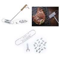 Marqueur de Grillade Drakar en Métal - Objet publicitaire AVEC ou SANS logo - Cadeau cl...