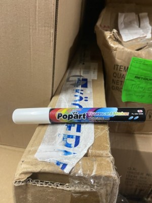DESTOCKAGE : MARQUEURS FLUORESCENTS POPART – 732 PIÈCES