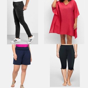 5,52 €/pc – Vêtements grande taille pour femmes de Sheego (tailles L–XXXL), produits ne...