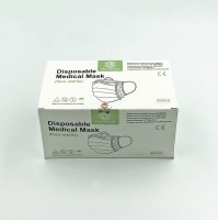 Masques chirurgicaux 3 plis Type 1 et Type 2R. Masques médicaux avec les certificats né...