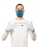 MASQUE TEXTILE A PLIS 3 COUCHE GRAND PUBLIQUE CONFORME DGA