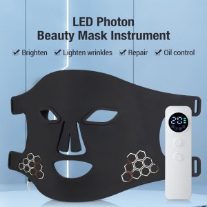 Masque beauté LED photon 4 couleurs extra léger 216 perles LED