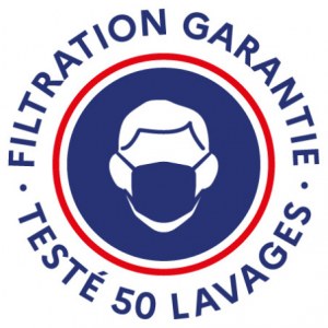 Masque lavable 50 fois fabrication française