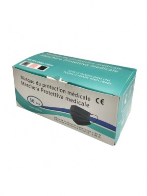 MASQUE CHIRURGICAL ADULTE DE COULEUR PROTECTION 95%