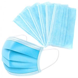 Lot de masques chirurgicaux, tissu, gants et gel à vendre