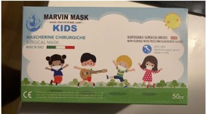 Stock masque chirurgical enfant (Marvin Mask)