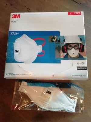 Masque antipoussières 3M Aura 9332+ FFP3