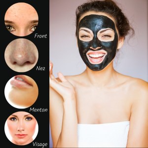 Masque noir peel-off anti points noirs