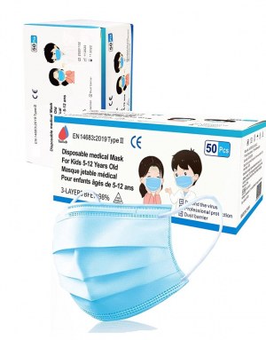 Lot de 800 000 masques chirurgicaux enfants Tailub