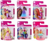 MATTEL BARBIE MINI-FIGURINES 6 ASSORTIES 8X11,5CM