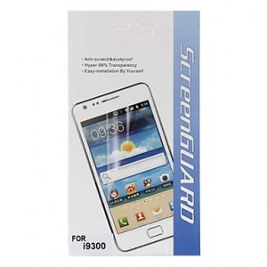 Protection d'Ecran pour Samsung Galaxy S3 i9300 - Transparent