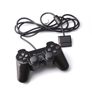 Manette DualShock pour PS2 - Noire